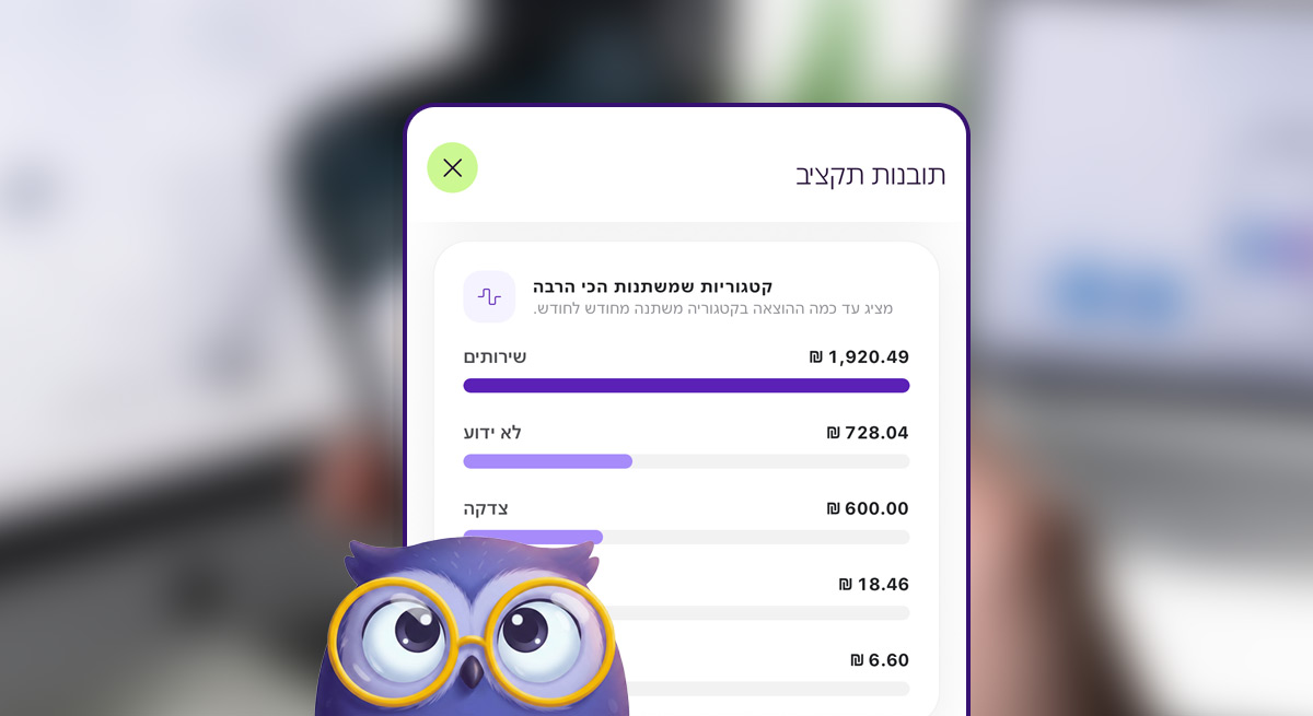 יתרון ה-AI: להפוך את דף חשבון הבנק לבהירות פיננסית
